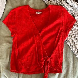 Madewell Wrap Top